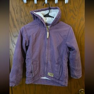 Schmidt Workwear Sherpa-Lined Canvas Youth Jacket